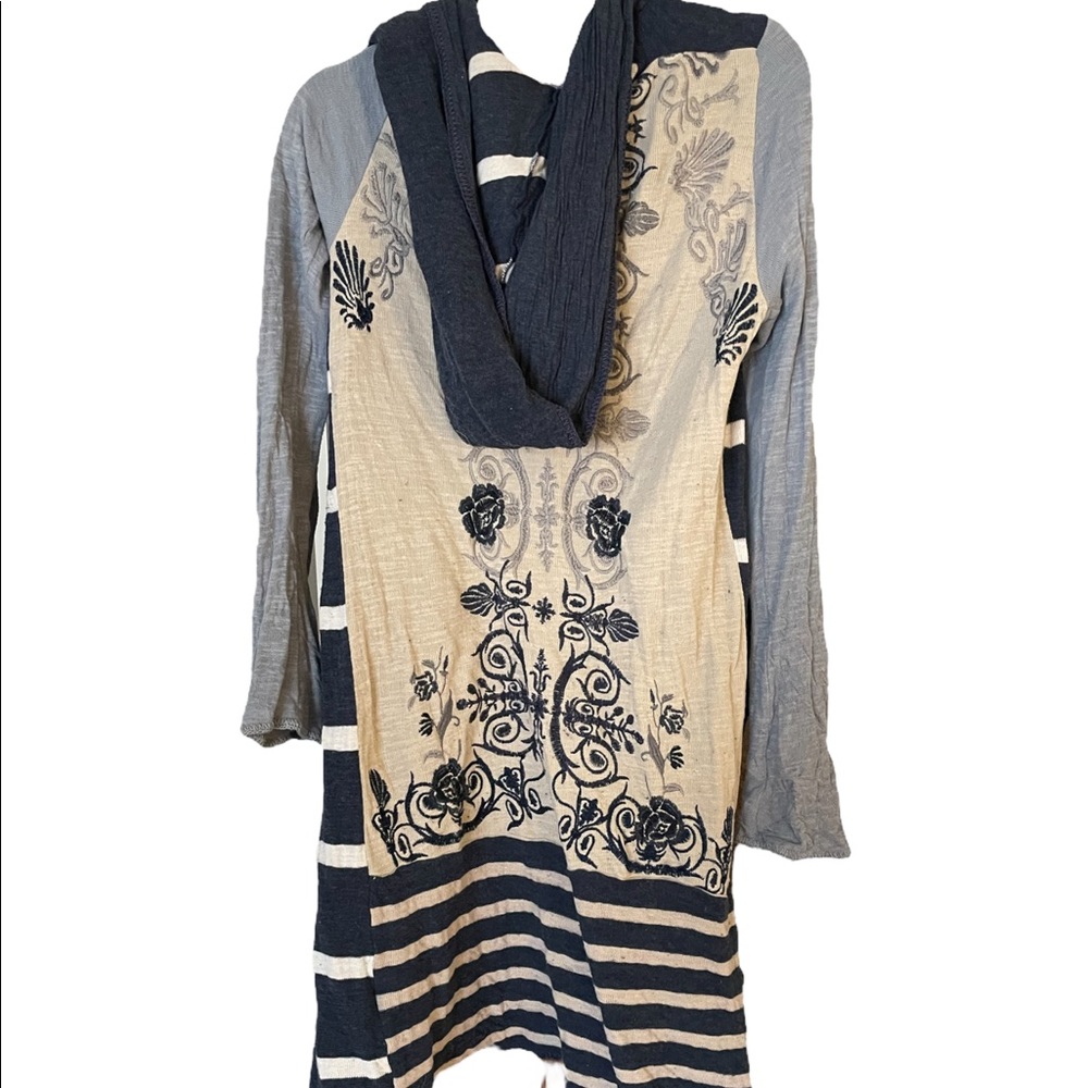 Johnny Was Hooded Cardigan